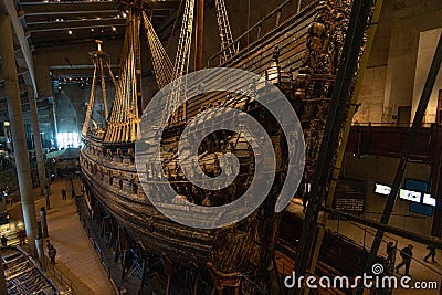 Vasa Museum Ship Stockholm Sweden Editorial Stock Photo