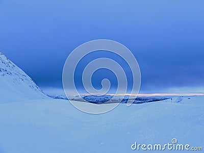 Vassbotndalen, Troms og Finnmark, Norway Stock Photo