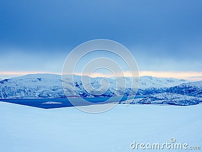 Vassbotndalen, Troms og Finnmark, Norway Stock Photo