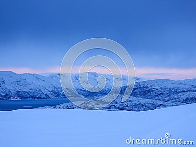 Vassbotndalen, Troms og Finnmark, Norway Stock Photo