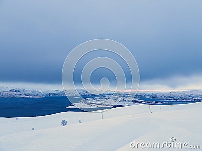 Vassbotndalen, Troms og Finnmark, Norway Stock Photo