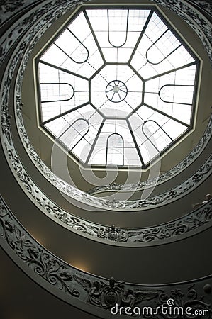 Vatican stairway to heaven Editorial Stock Photo