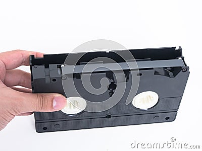 VCR tape Stock Photo