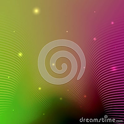 Vector abstract background with intersecting lines of different thickness Vector Illustration