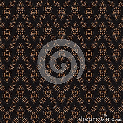 Vector abstract background luxury elegance design siam seamless pattern Vector Illustration