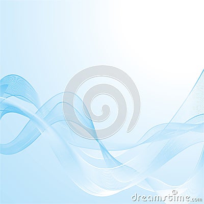 Vector abstract blue background. Vector Illustration