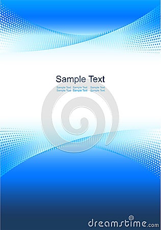 Vector abstract blue background Vector Illustration