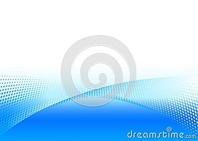 Vector abstract blue background Vector Illustration