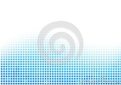 Vector abstract blue grid background Vector Illustration