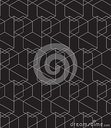 Vector abstract classical background in art deco style Vector Illustration