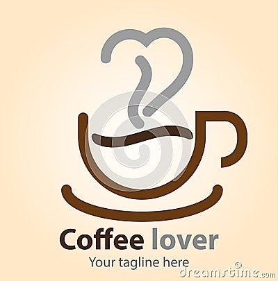 Coffee lover Vector Illustration