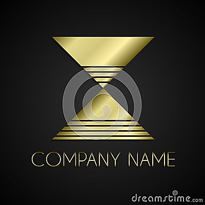 Vector abstract company name logo Vector Illustration