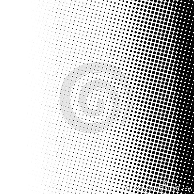 Vector abstract dotted halftone texture Vector Illustration