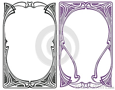 Vector abstract framework from the bound flowers and plants for decoration and design Vector Illustration