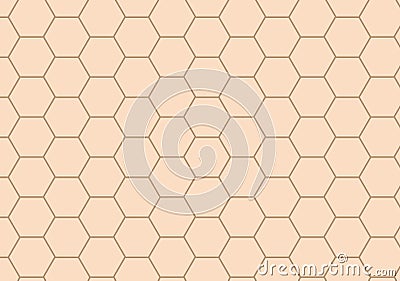 Vector abstract honeycomb pattern background Vector Illustration