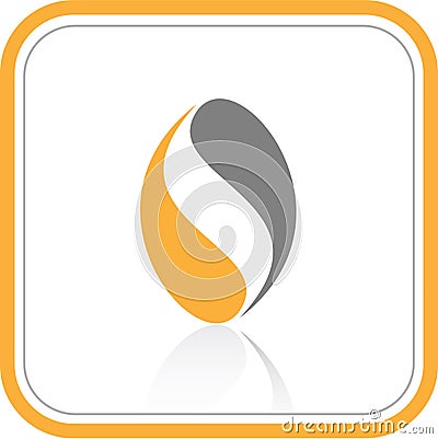 Vector abstract internet icon Stock Photo