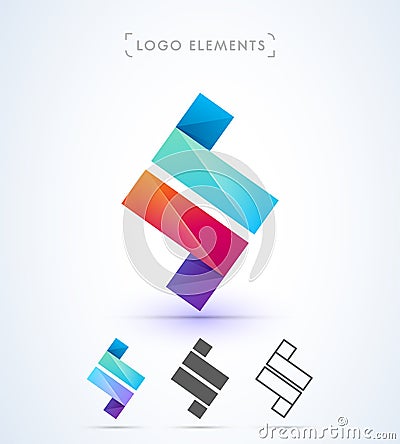 Vector abstract letter Z logo Vector Illustration