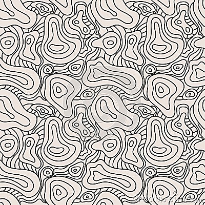 Vector abstract seamless pattern. Vector Illustration