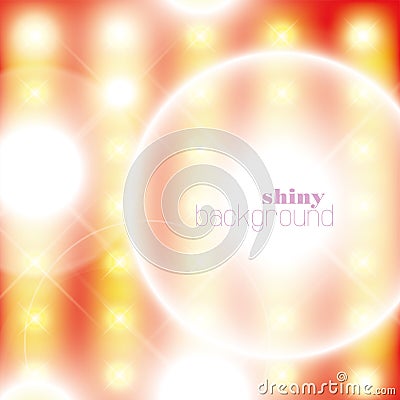 Vector abstract shining background. Vector Illustration