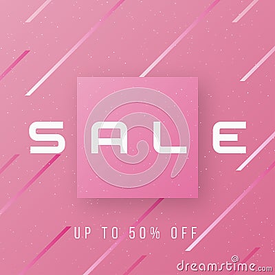 Vector abstract stylish sale banner design, promotion poster, di Vector Illustration