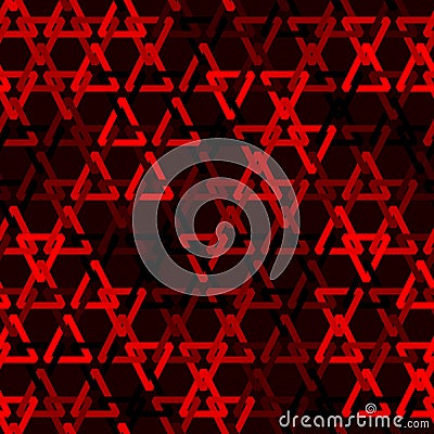 Vector abstract triangular mesh seamless pattern. Khaki camo design Vector Illustration
