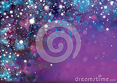 Vector abstract violet background. Vector Illustration