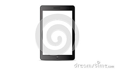 Vector Android Ipad Realistic Android Tablet Vector Illustration