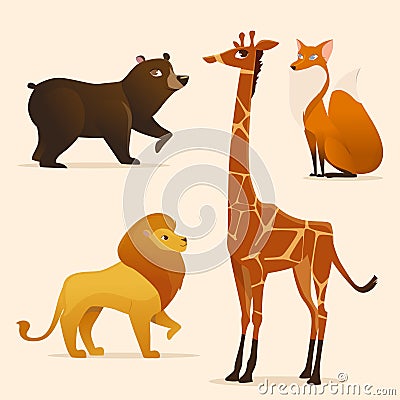 Vector animals Vector Illustration