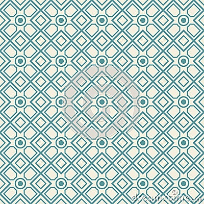 Vector arabic seamless pattern Vector Illustration