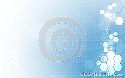 Vector background abstract clean technology concept Stock Photo