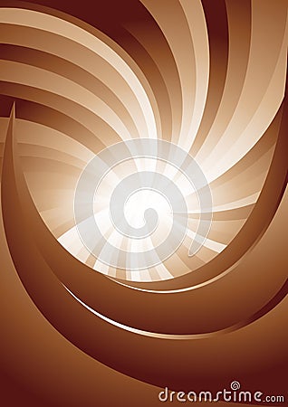 Vector background in brown color Vector Illustration