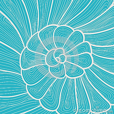 Vector background pattern of snail Vector Illustration