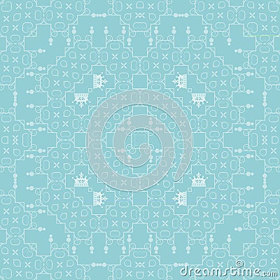 Seamless vintage wallpaper pattern royalty free stock