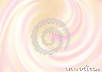 Vector background of swirling pink texture Vector Illustration