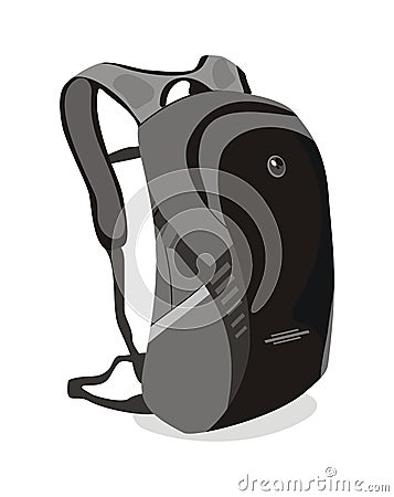 Vector backpack bag for school Vector Illustration