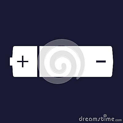 Vector battery icon Vector Illustration