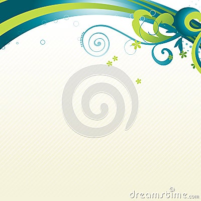 Vector beautiful wave Vector Illustration