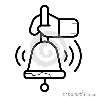 Vector Bell Icon Symbol Stock Photo