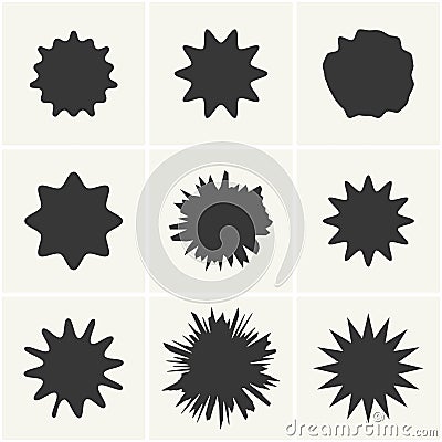 Vector blots Vector Illustration