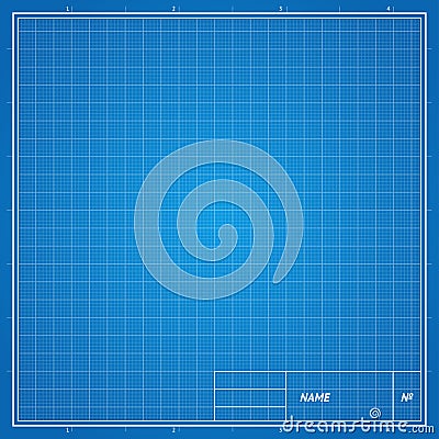 Vector Blueprint background. Vector Illustration