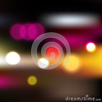 Vector blurry background Vector Illustration