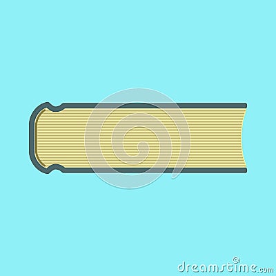 Vector book icon. Flat Vector Illustration