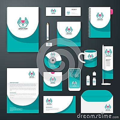 Vector brochure, flyer, magazine cover booklet poster design template Vector Illustration