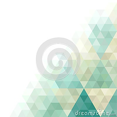 Geometric card Vector Illustration