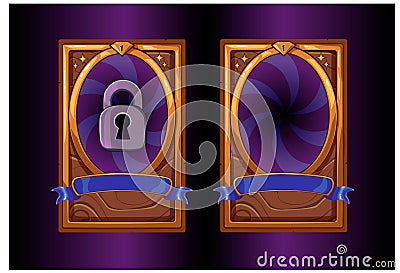 Vector cartoon background Vector Illustration