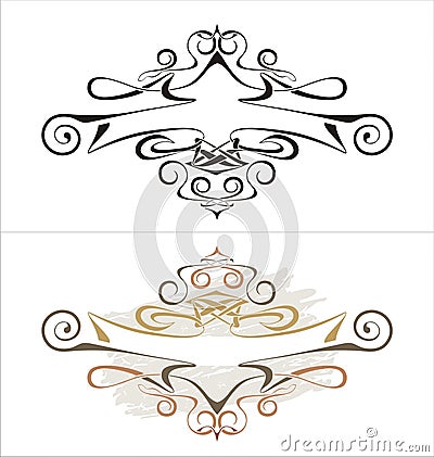 Vector Cartouche Vector Illustration