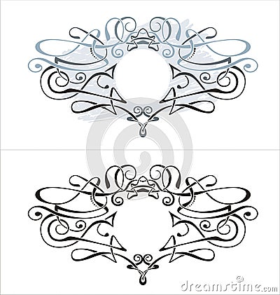 Vector Cartouche Vector Illustration