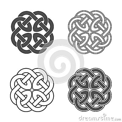 Vector celtic knot. Ethnic ornament. Vector Illustration
