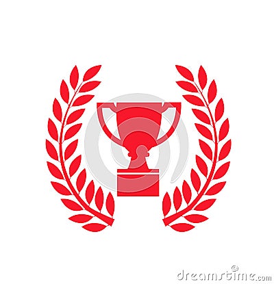 Vector champions cup icon Vector Illustration
