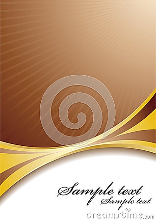 Vector chocolate background Vector Illustration
